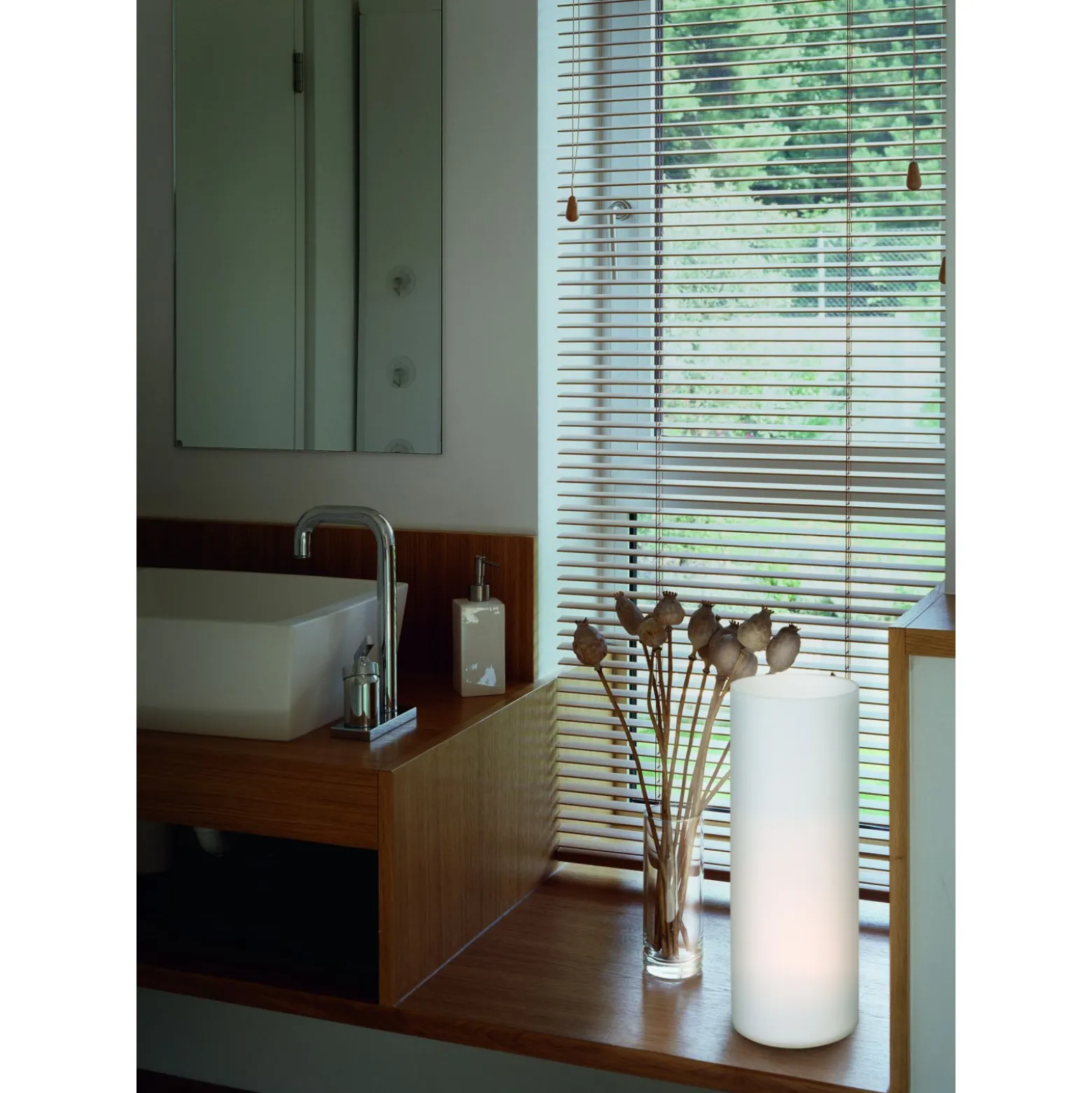 Eglo Bordslampa Geo Glas Vit | Passande För 1x E27