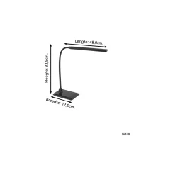 Eglo Bordslampa Laroa Svart 4.2W 600lm - 840 Kallvit | IP20 - Dimbar