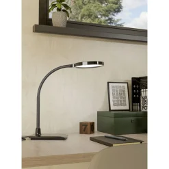Eglo Bordslampa Lauro Plast Svart 5W 600lm - 827-865 Justerbar Vit | Dimbar