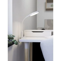 Eglo Bordslampa Lauro Plast Vit 5W 600lm - 827-865 Justerbar Vit | Dimbar