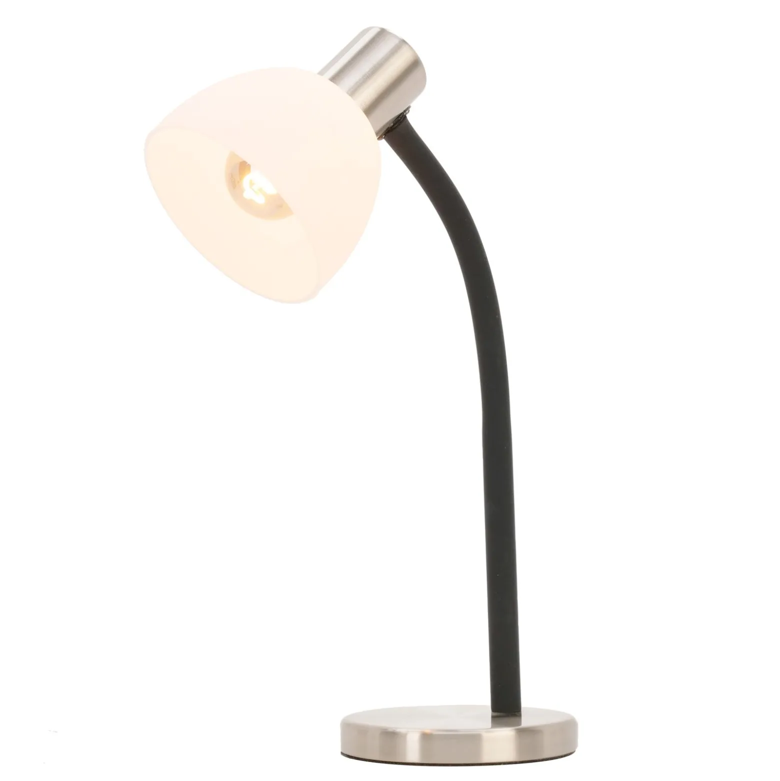 Eglo Bordslampa Macere Stål Vit | Passande För 1x E14