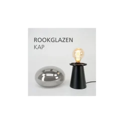 Eglo Bordslampa Madonnina Stål Svart | IP20 - Passande för 1x E27