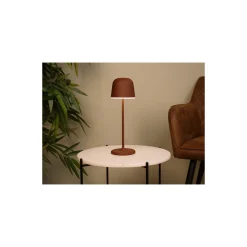 Eglo Bordslampa Mannera Aluminium Rostig 2W 200lm - 830 Varm Vit | IP54 - Touch Dimbar - USB-C