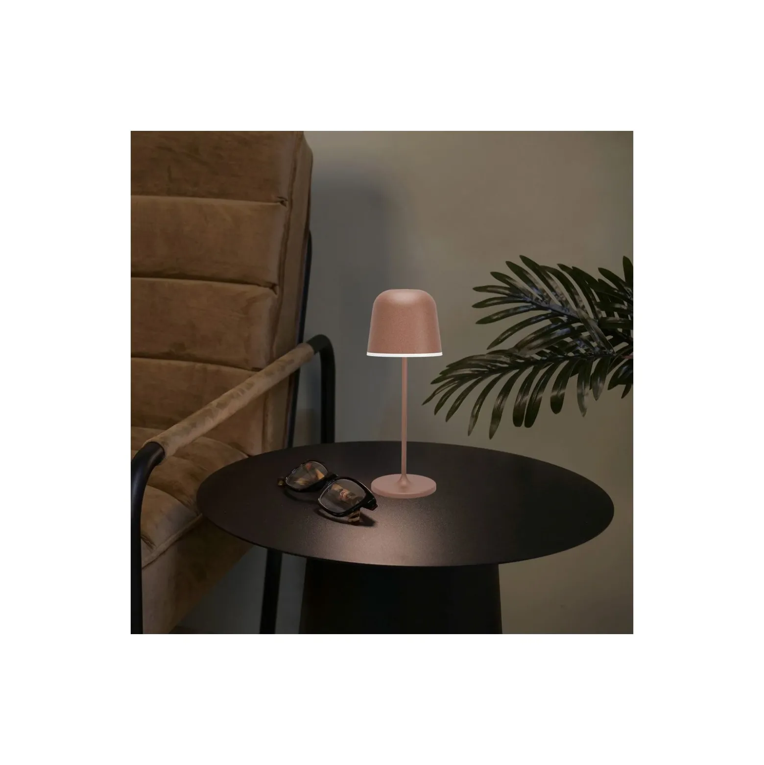 Eglo Bordslampa Mannera-S Aluminium Rostig 1W 170lm - 825-830-840 CCT | IP54 - Touch Dimbar - USB-C