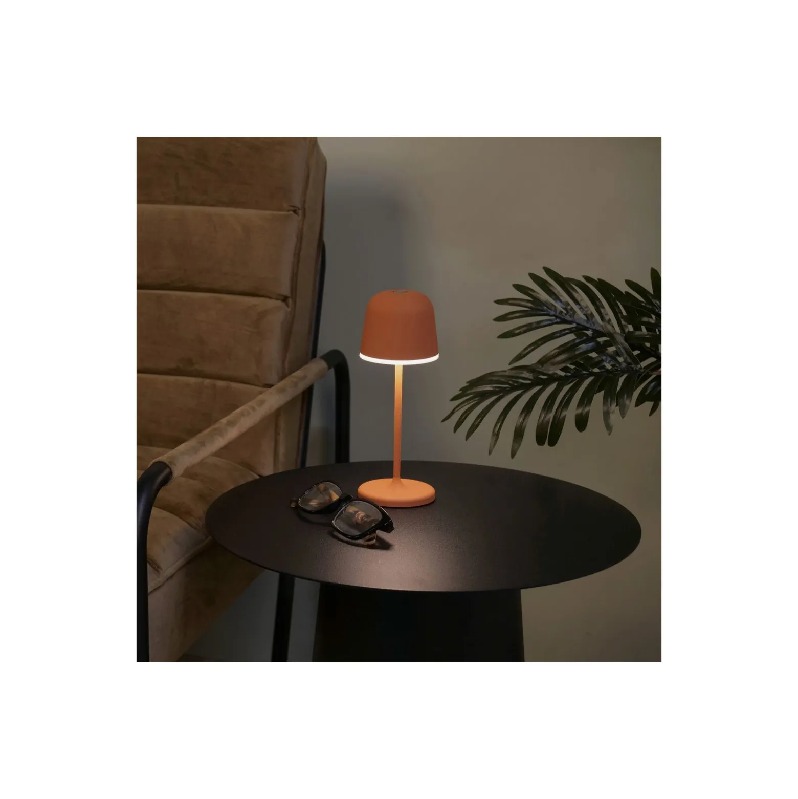 Eglo Bordslampa Mannera-S Aluminium Apelsin 1W 170lm - 825-830-840 CCT | IP54 - Touch Dimbar