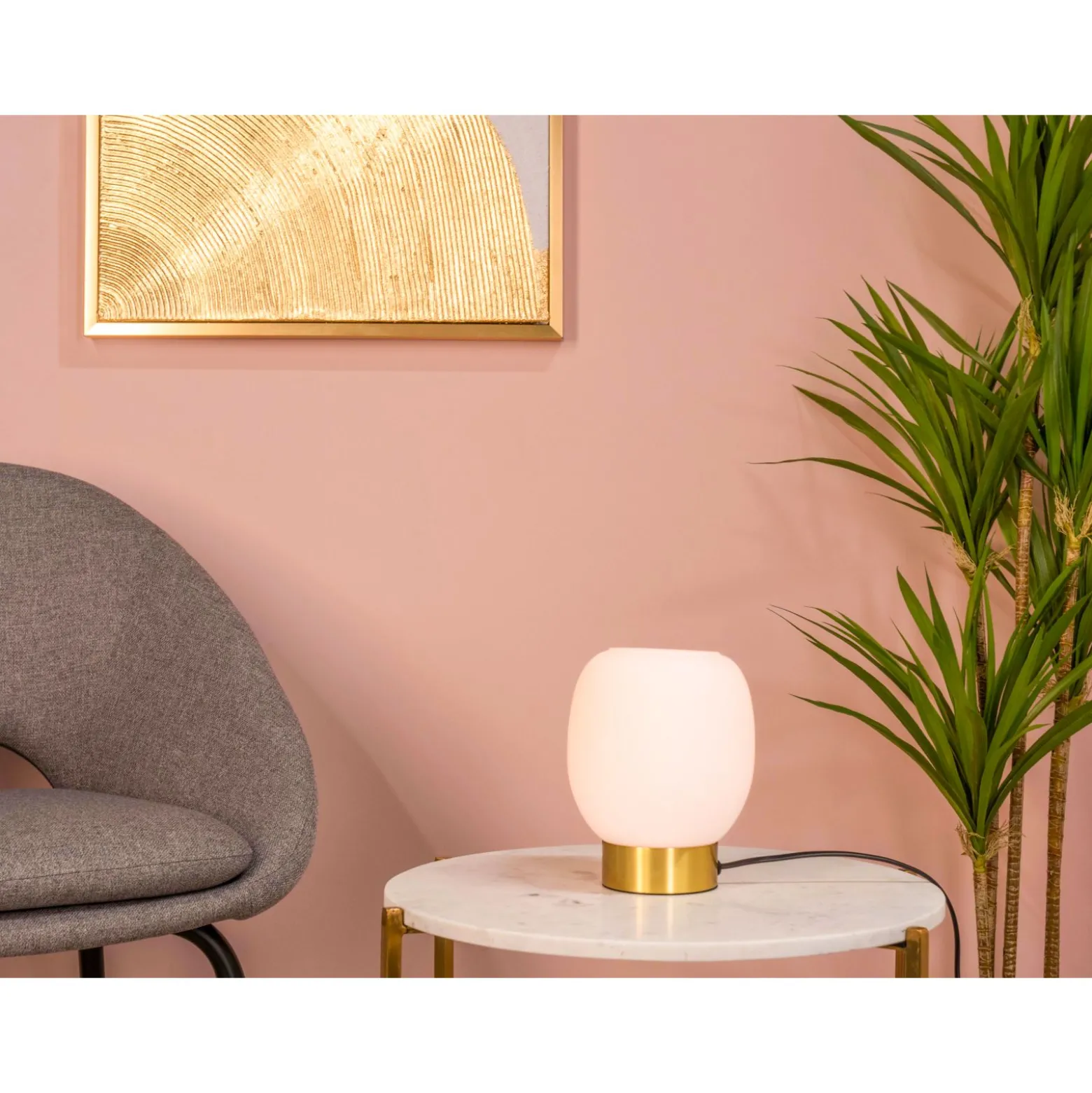 Eglo Bordslampa Manzanares Stål Guld | Passande För 1x E27