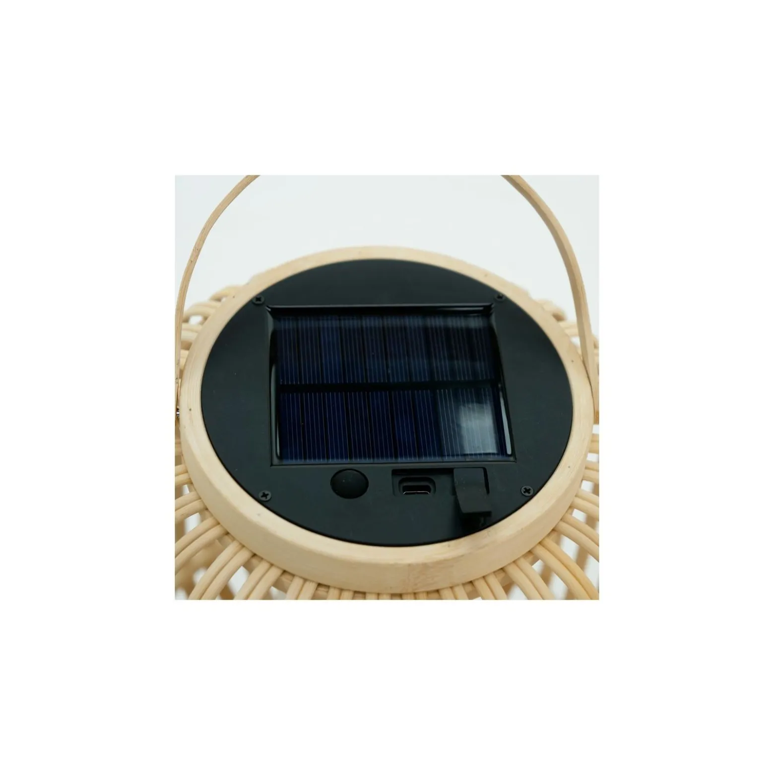 Eglo Bordslampa Marliano Solar Trä Brun 3W 300lm - 840 Kallvit | IP44