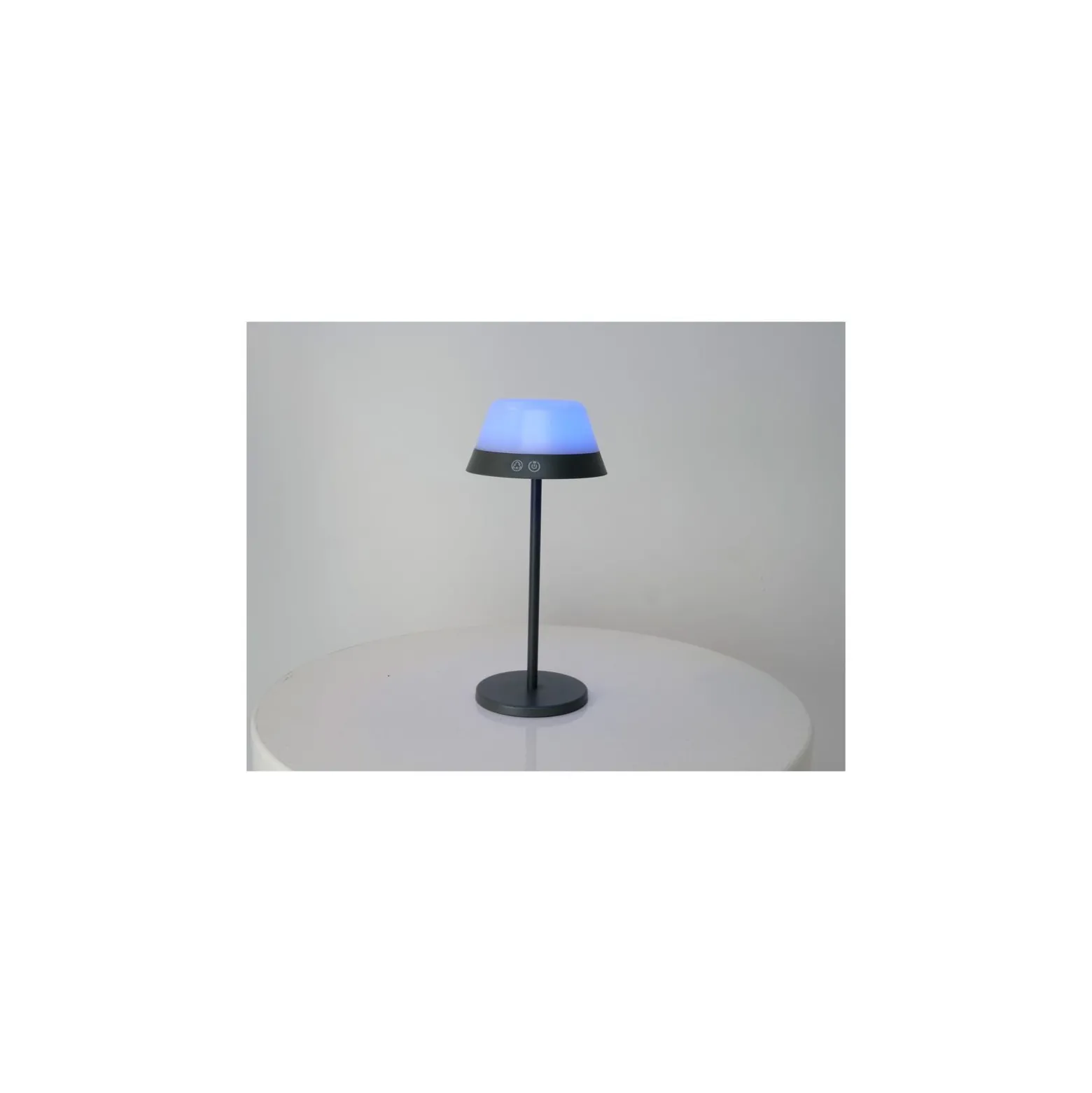 Eglo Bordslampa Meggiano Grå 1W 170lm - 830 Varm Vit | IP54 - Touch Dimbar