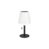 Eglo Bordslampa Montapalma Solar Stål Svart 2W 190lm - 830 Varm Vit | IP54 - Dimbar - USB-C
