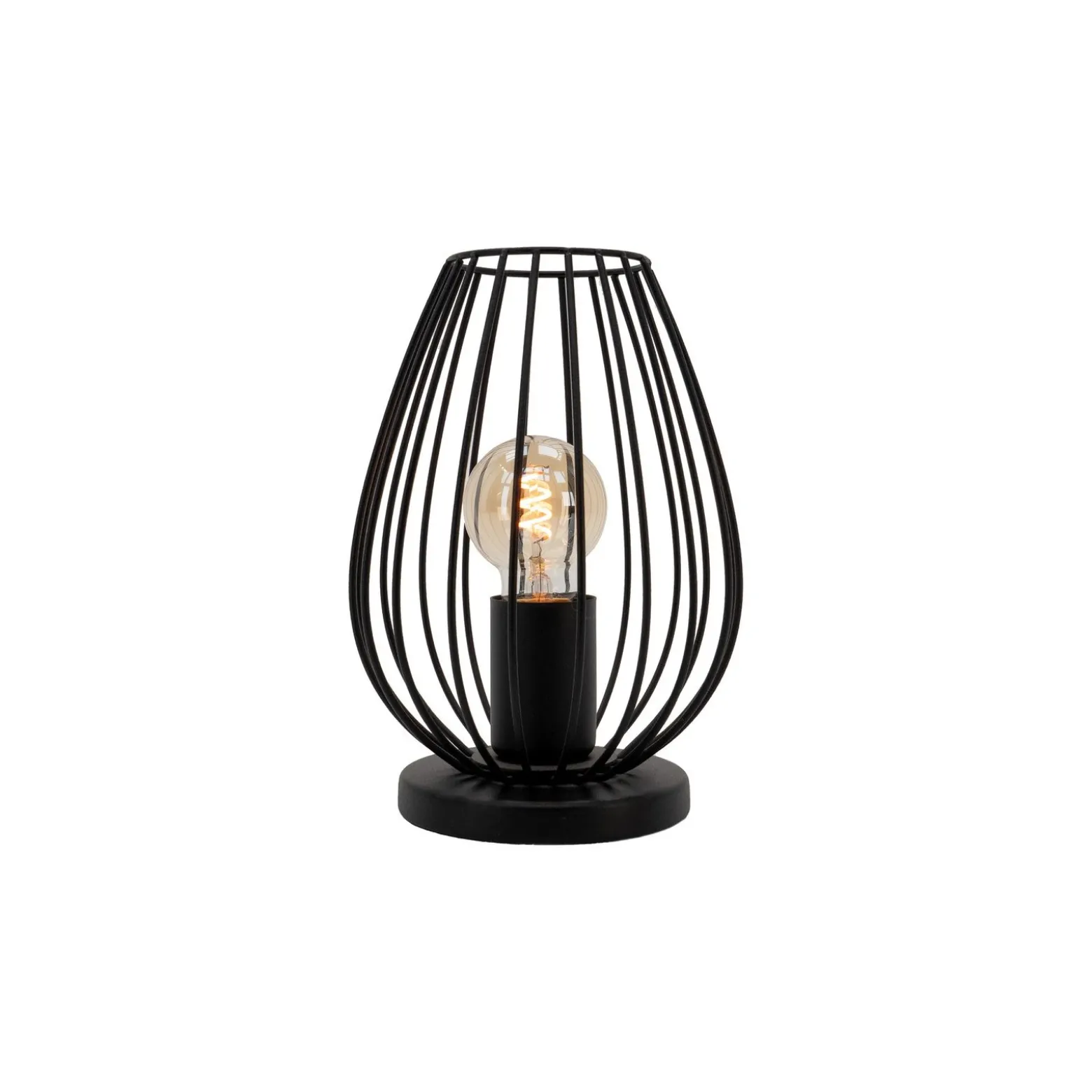 Eglo Bordslampa Newtown Stål Svart | IP20 - Passande för 1x E27