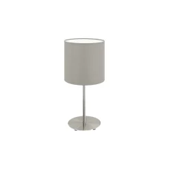 Eglo Bordslampa Pasteri Stål Satin Nickel | IP20 - Passande för 1x E14