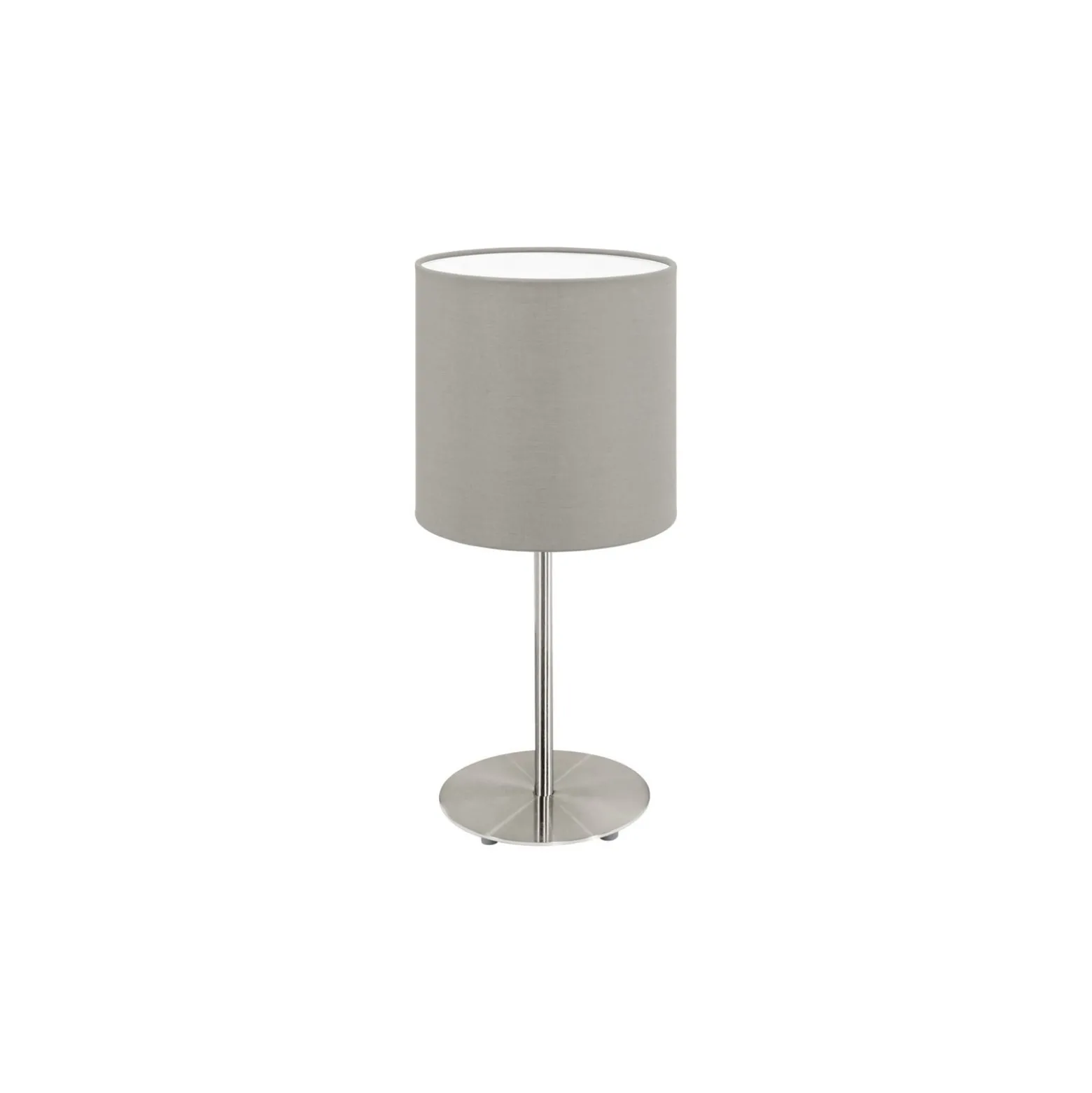 Eglo Bordslampa Pasteri Stål Satin Nickel | IP20 - Passande för 1x E14