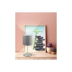 Eglo Bordslampa Pasteri Stål Satin Nickel | IP20 - Passande för 1x E27