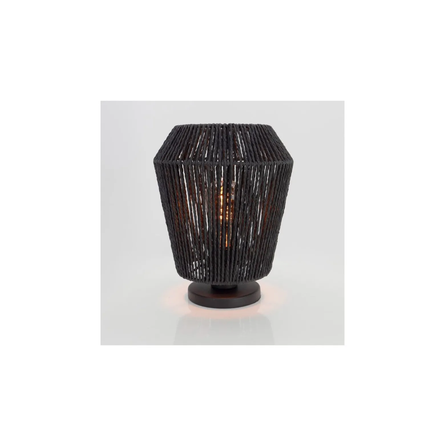 Eglo Bordslampa Persley Stål Svart | IP20 - Passande för 1x E27