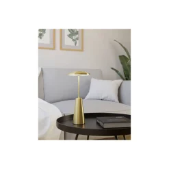 Eglo Bordslampa Piccola Stål Guld 2W 270lm - 824-830-840 CCT | IP54 - Touch Dimbar - USB-C