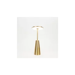 Eglo Bordslampa Piccola Stål Guld 2W 270lm - 824-830-840 CCT | IP54 - Touch Dimbar - USB-C