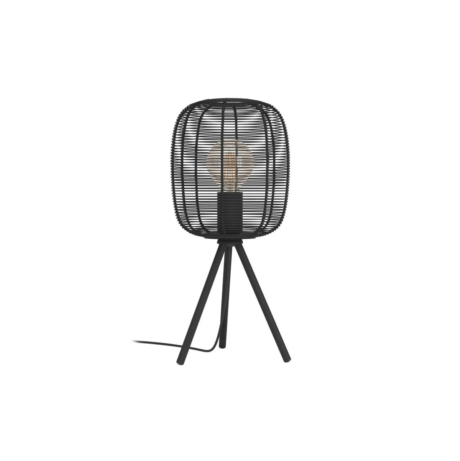 Eglo Bordslampa Rinroe Stål Svart | Passande för 1x E27