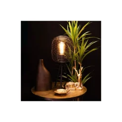 Eglo Bordslampa Rinroe Stål Svart | Passande för 1x E27