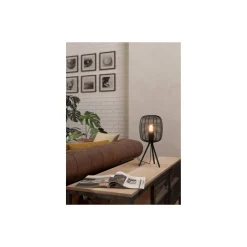 Eglo Bordslampa Rinroe Stål Svart | Passande för 1x E27