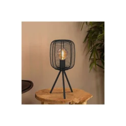 Eglo Bordslampa Rinroe Stål Svart | Passande för 1x E27