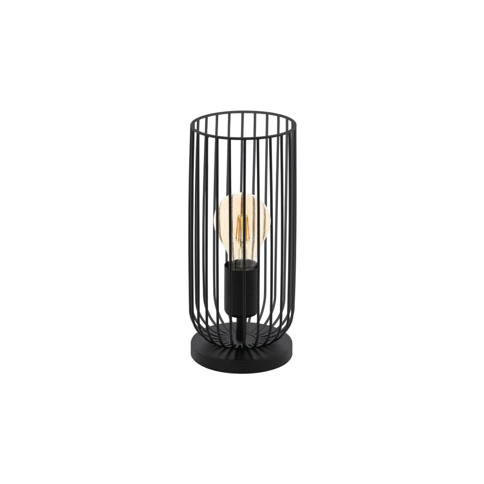 Eglo Bordslampa Roccamena Stål Svart | Passande för 1x E27