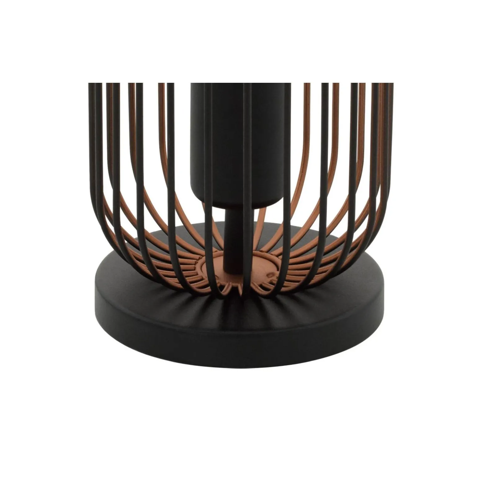 Eglo Bordslampa Roccamena Svart, Koppar | Passande för 1x E27