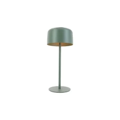 Eglo Bordslampa Roccanova Solar Stål Grön 2W 270lm - 830 Varm Vit | IP44 - Touchdimmerbar - USB-C
