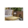 Eglo Bordslampa Roccanova Solar Stål Vit 2W 270lm - 830 Varm Vit | IP44 - Touchdimmerbar - USB-C