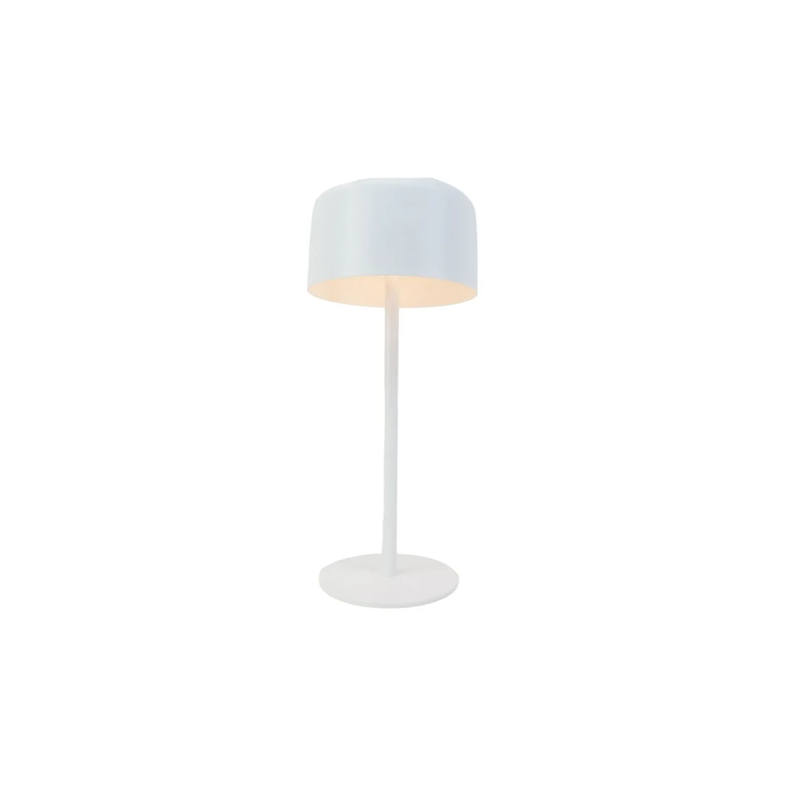 Eglo Bordslampa Roccanova Solar Stål Vit 2W 270lm - 830 Varm Vit | IP44 - Touchdimmerbar - USB-C