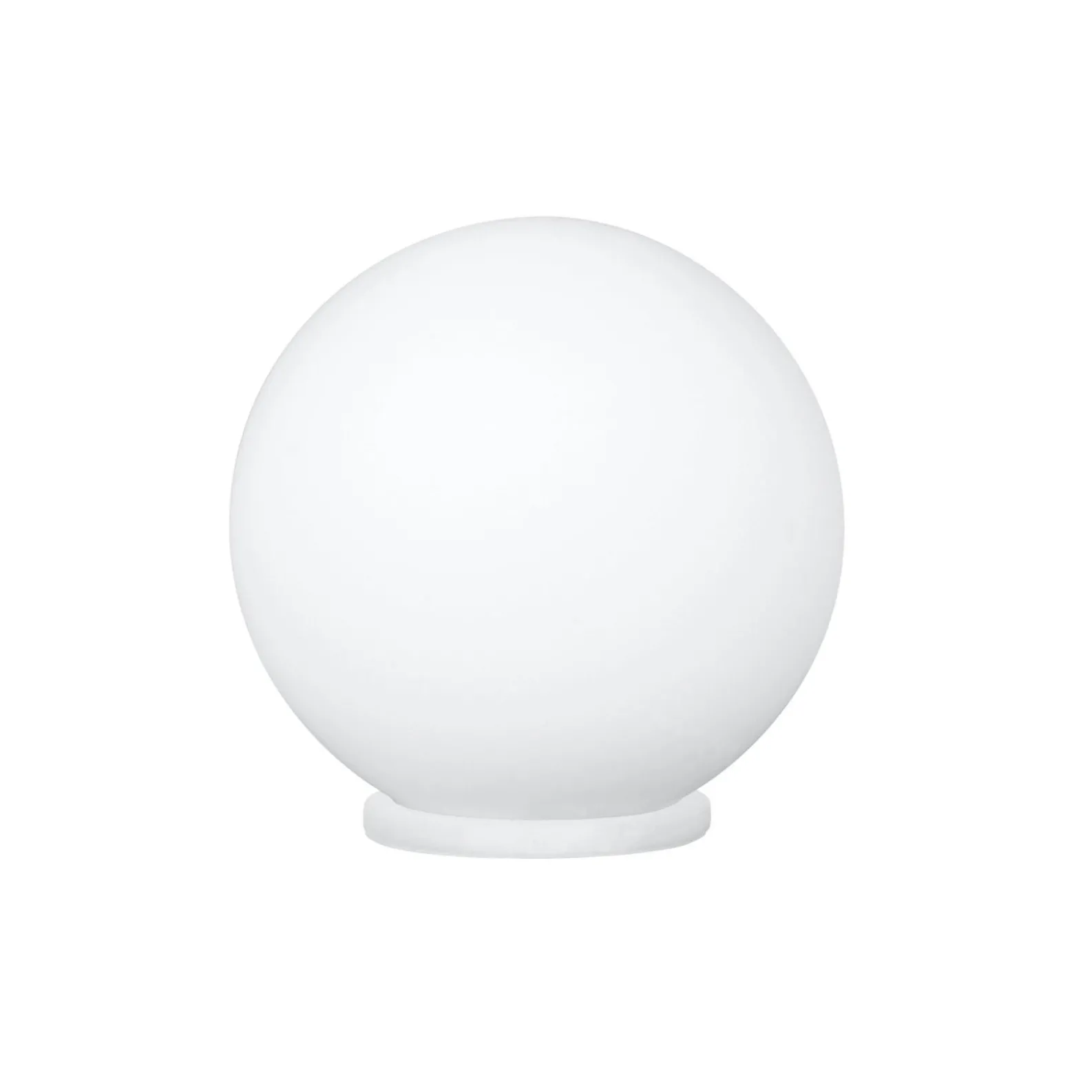 Eglo Bordslampa Rondo Plast Vit | Passande för 1x E27