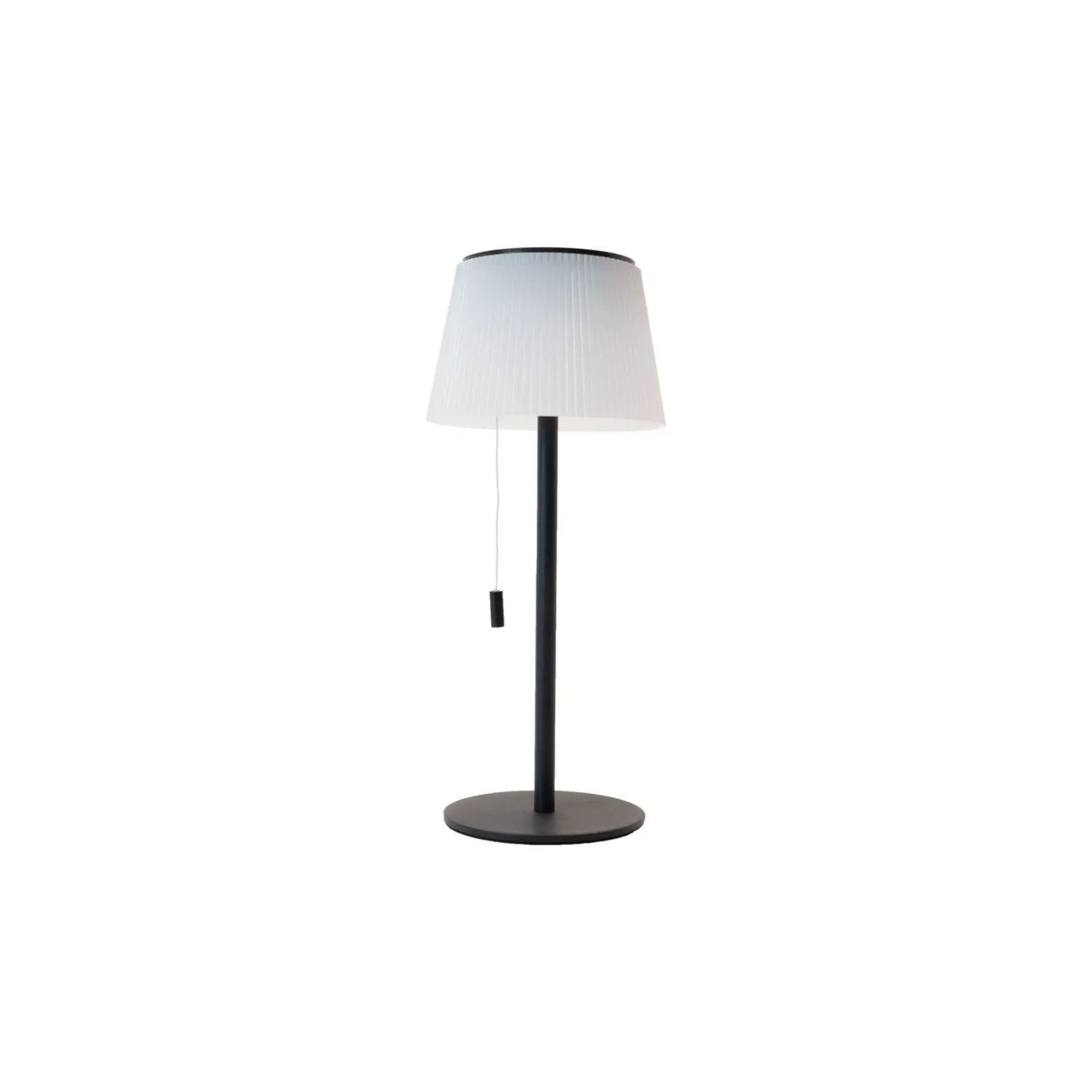 Eglo Bordslampa Scordiano Solar Stål Svart 2W 220lm - 830-840-865 CCT | IP44 - USB-C