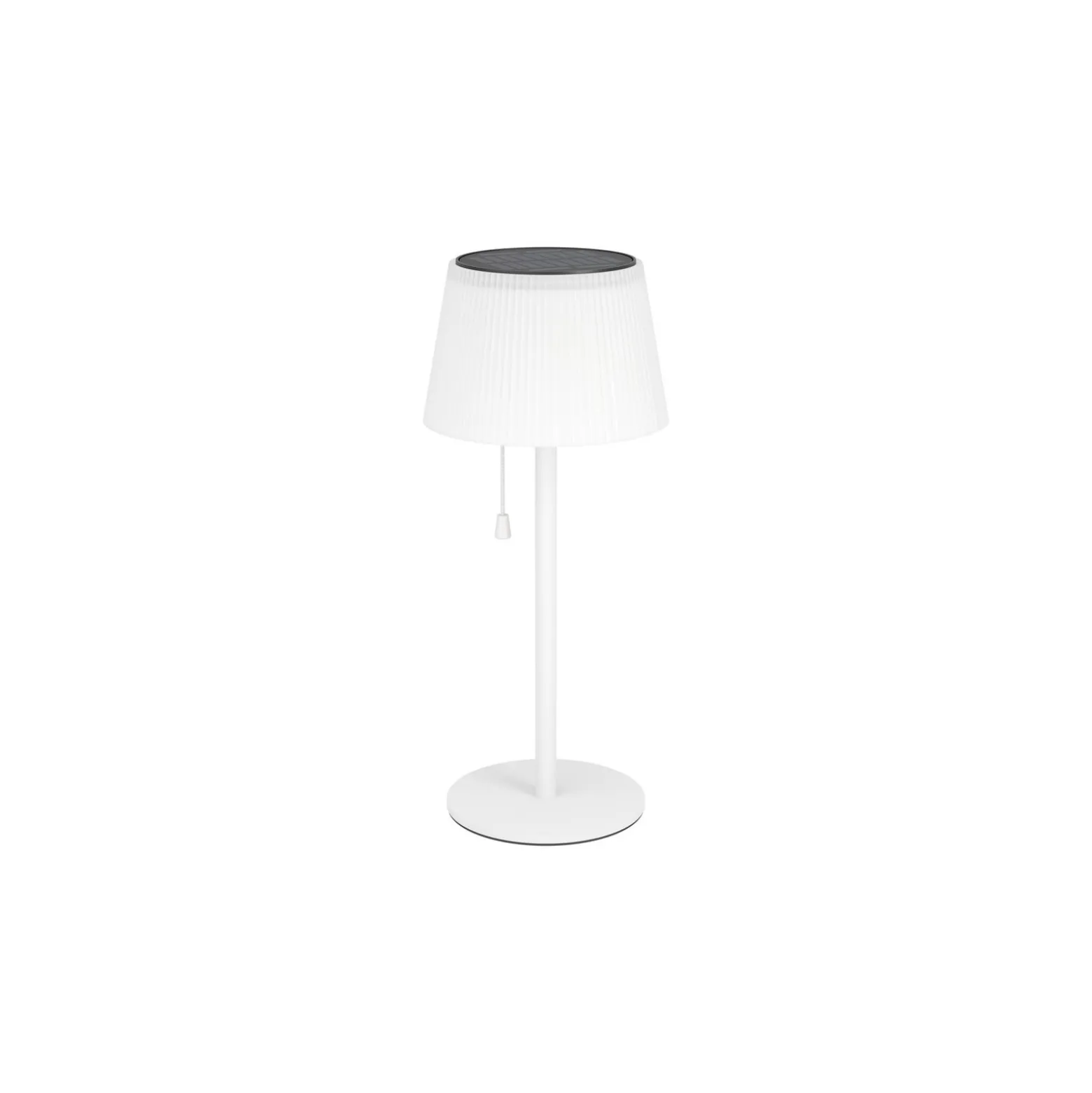 Eglo Bordslampa Scordiano Solar Stål Vit 2W 220lm - 830-840-865 CCT | IP44 - USB-C