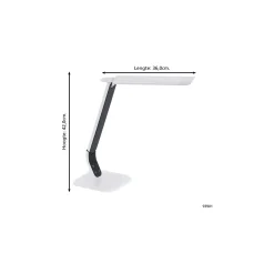 Eglo Bordslampa Sella Stål Vit Svart 4W 450lm - 830-840-865 CCT | IP20 - Dimbar