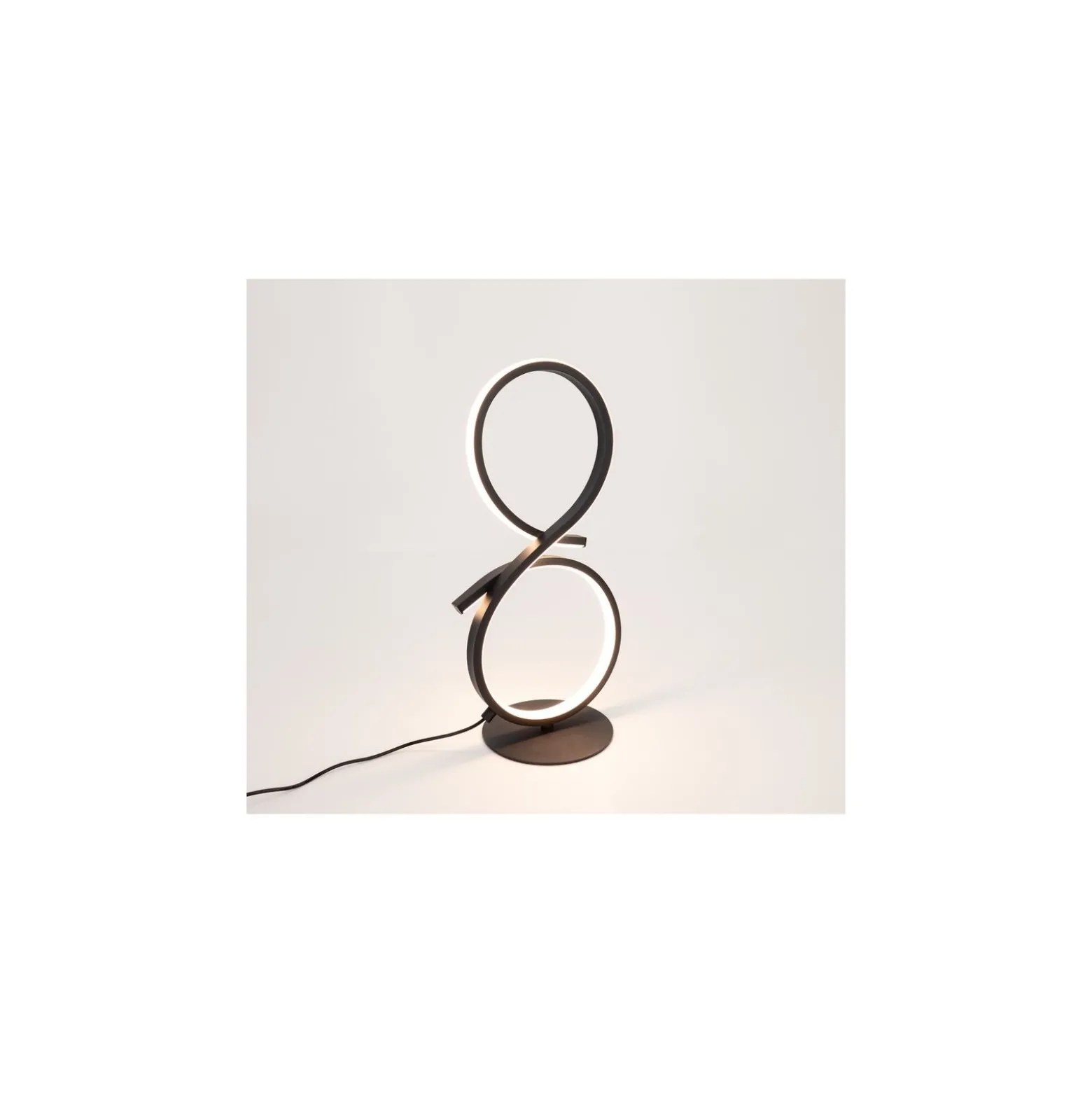 Eglo Bordslampa Serpins Aluminium Stål Svart 11.4W 1400lm - 830 Varm Vit | IP20