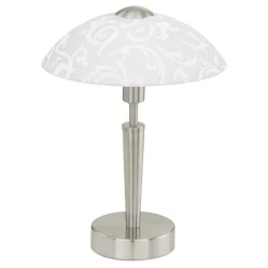 Eglo Bordslampa Solo Stål Vit | Dimbar - Passande För 1x E14