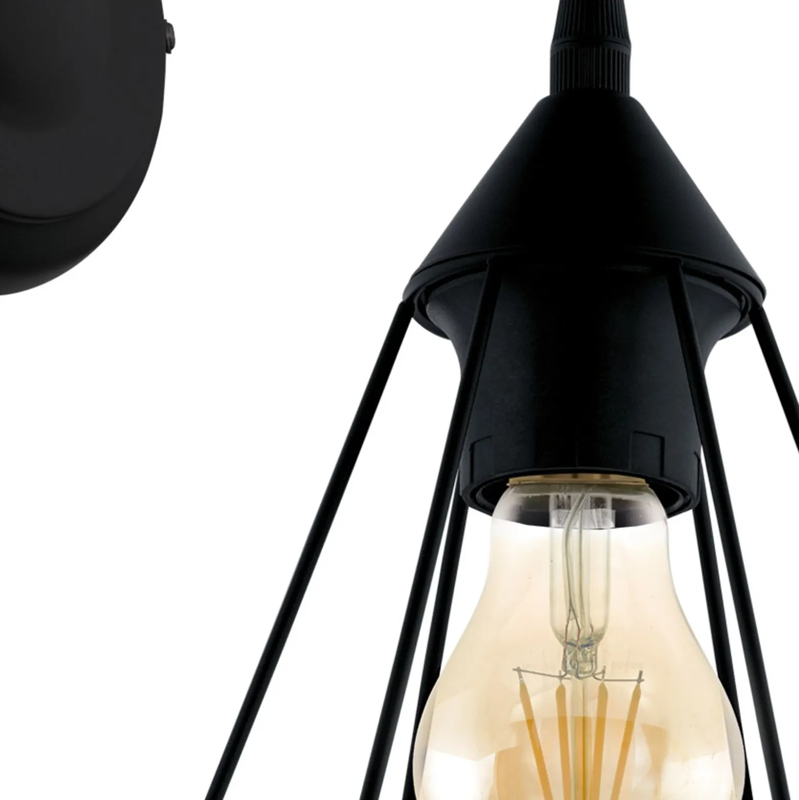 Eglo Bordslampa Tarbes Stål Svart | Passande För 1x E27