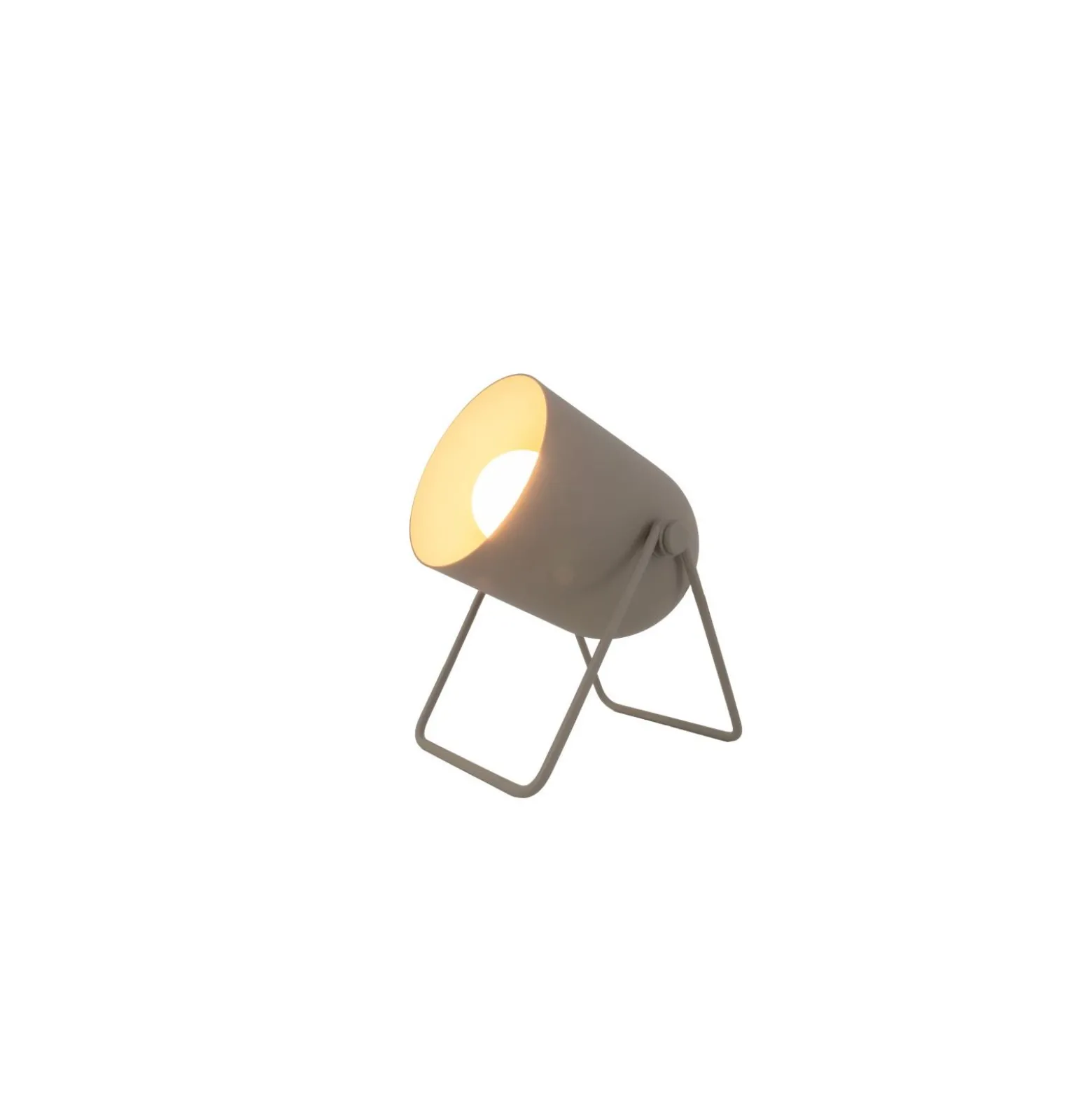 Eglo Bordslampa Tilston Stål Sandig | Passande för 1x E14