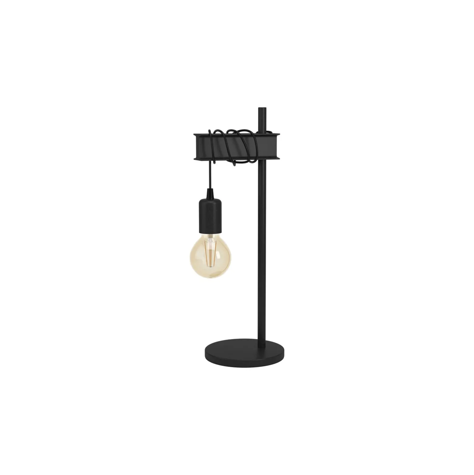 Eglo Bordslampa Townshend 6 Stål Svart | IP20 - Passande för 1x E27