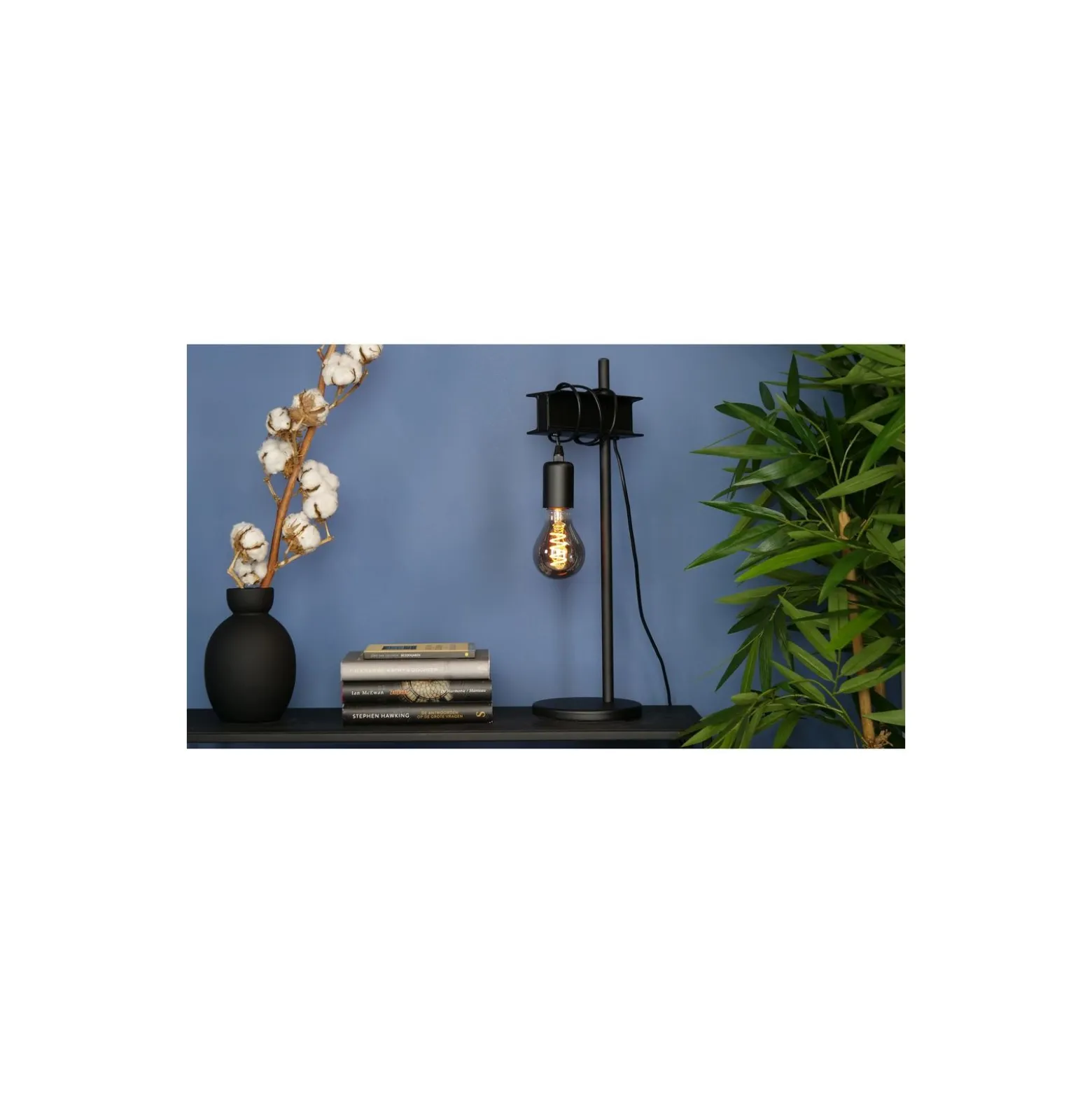 Eglo Bordslampa Townshend 6 Stål Svart | IP20 - Passande för 1x E27