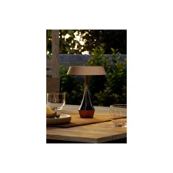 Eglo Bordslampa Turcio Stål Bronze 5W 310lm - 825-830-840 CCT | IP44 - Touch Dimbar - USB-C