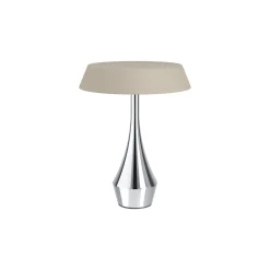 Eglo Bordslampa Turcio Stål Krom 5W 310lm - 825-830-840 CCT | IP44 - Touch Dimbar - USB-C