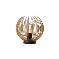 Eglo Bordslampa Venezuela Svart, Guld | Passande för 1x E27