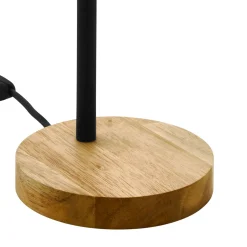 Eglo Bordslampa Veradal Trä Svart | Passande För 1x E27
