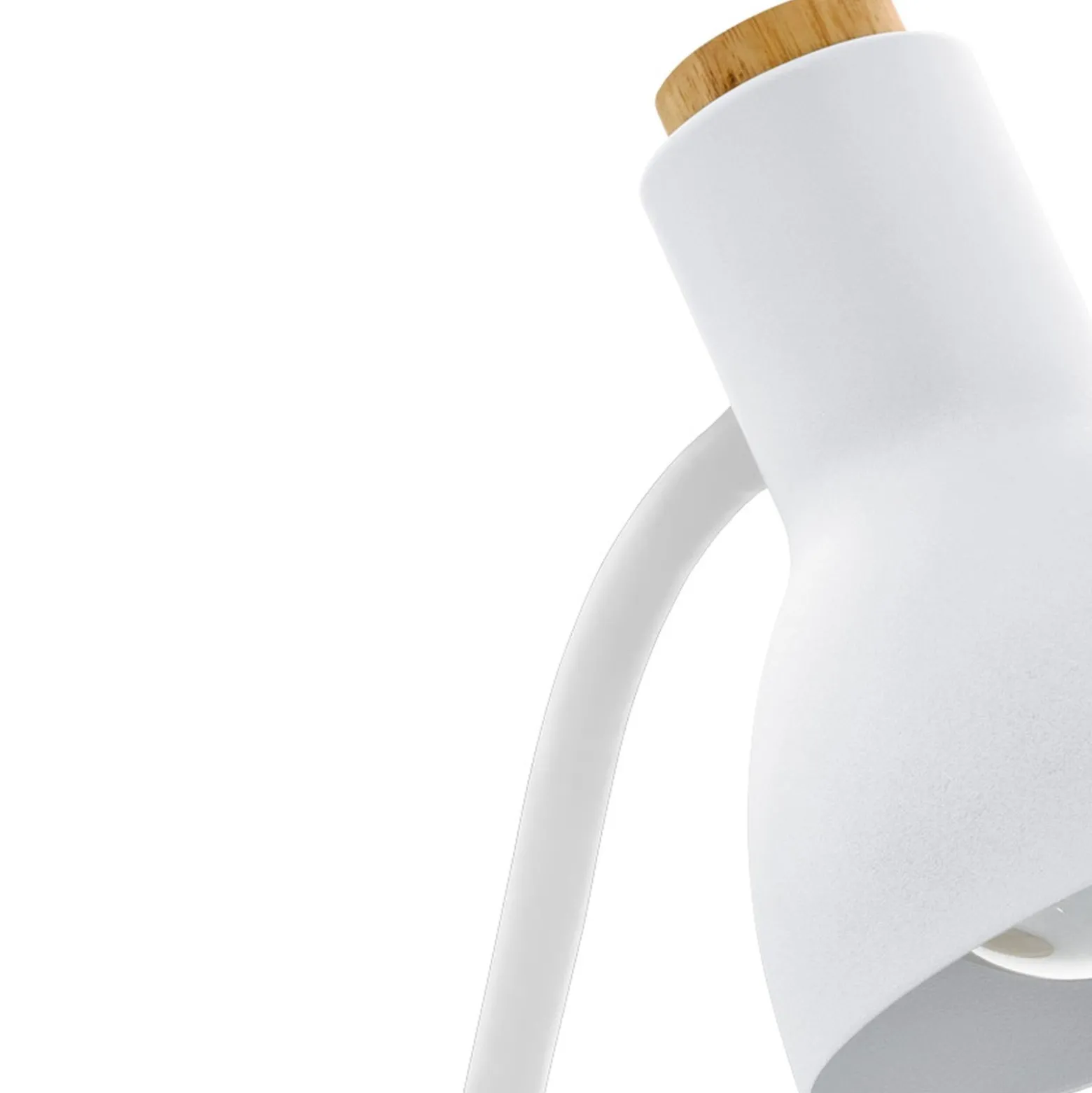 Eglo Bordslampa Veradal Trä Vit | Passande För 1x E27
