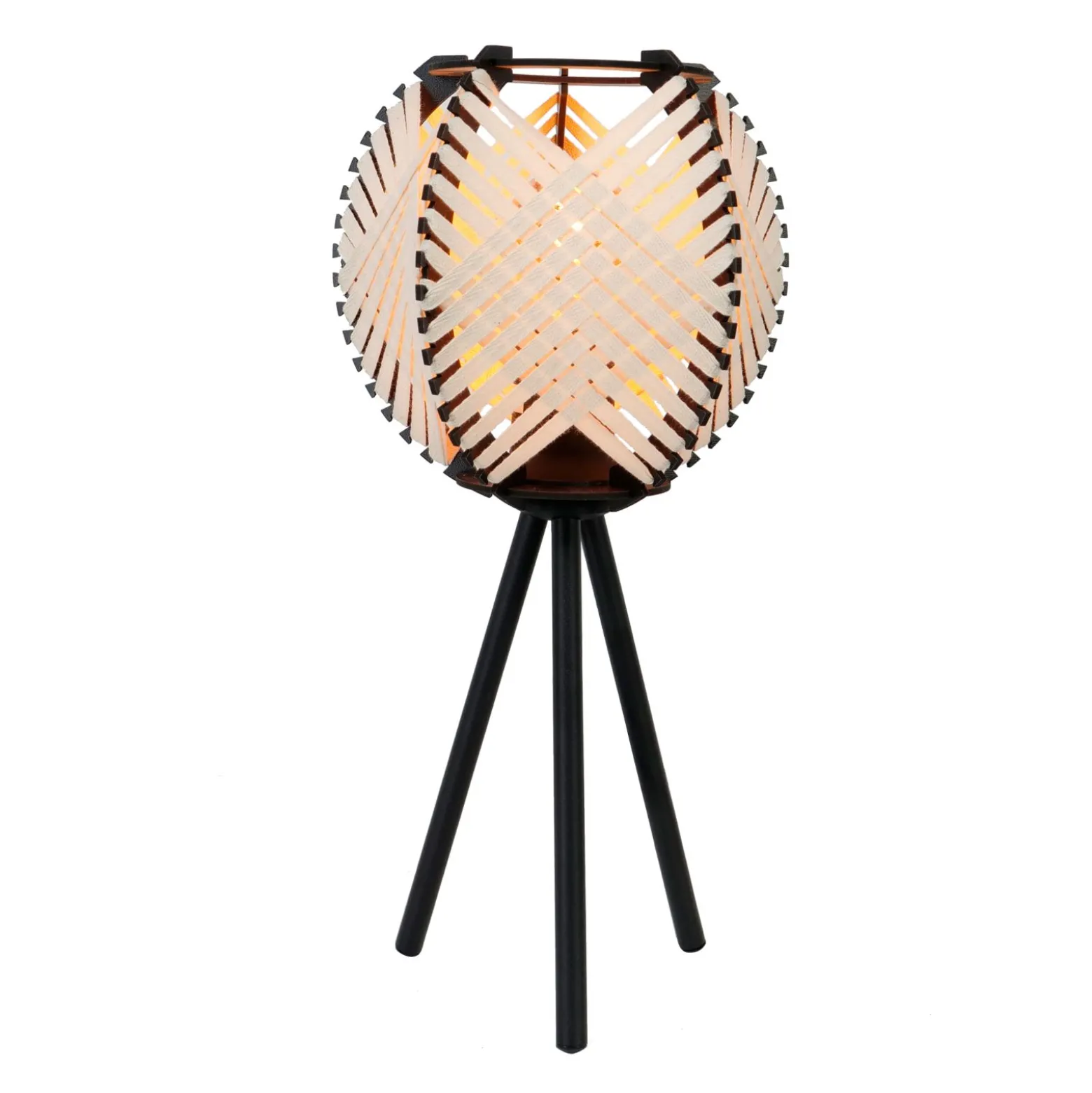 Eglo Bordslampa Waverton Stål Svart Trä | Passande För 1x E27