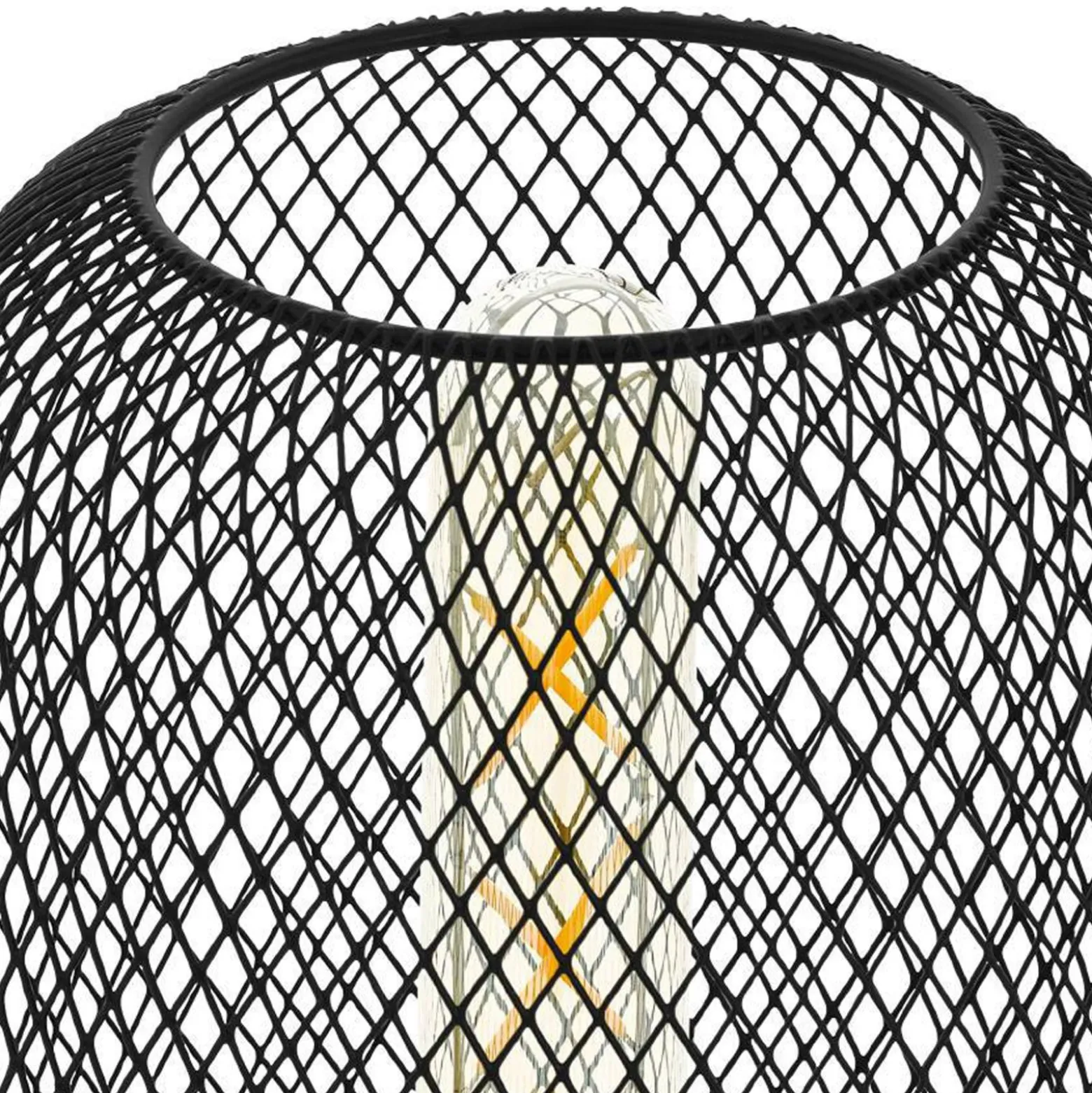 Eglo Bordslampa Wrington Stål Svart | Passande För 1x E27