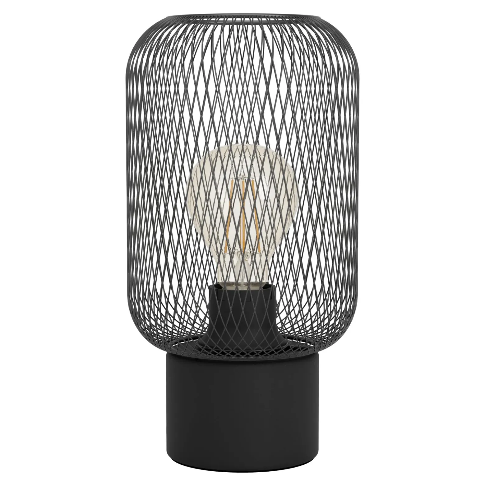 Eglo Bordslampa Wrington Stål Svart | Passande För 1x E27