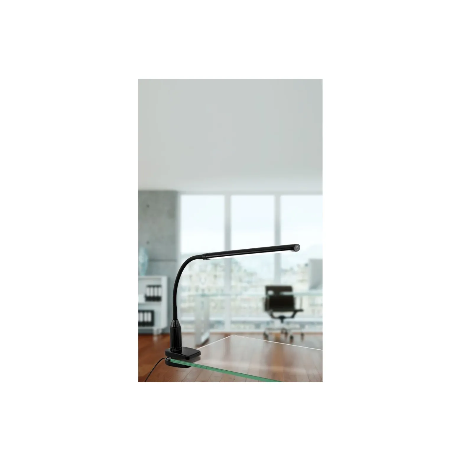 Eglo Clamp Laroa Svart 4.2W 600lm - 840 Kallvit | IP20 - Dimbar
