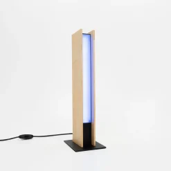 Eglo Connect.Z Smart Bordslampa Anchorena-Z Trä Svart 16W 1800lm - 827-865 Justerbar Vit | Dimbar