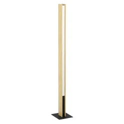 Eglo Connect.Z Smart Golvlampa Anchorena-Z Trä Svart 34W 3960lm - 827-865 Justerbar Vit | Dimbar